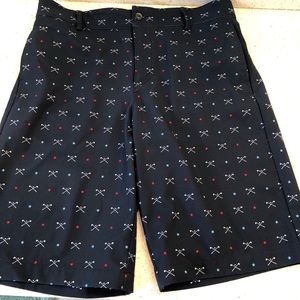 Boys Slazenger Navy Golf Shorts L